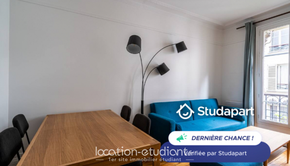 Logement tudiant T2 à Paris 09me arrondissement (75009)