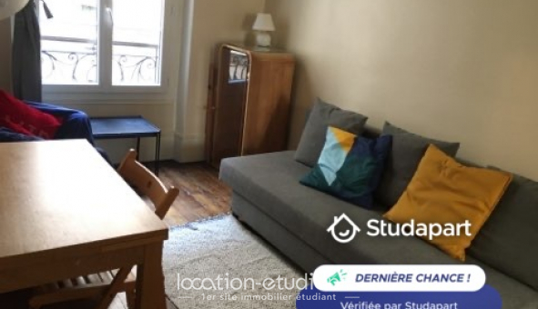 Logement tudiant Location T2 Meublé Paris 10me arrondissement (75010)