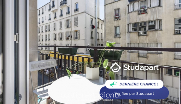 Logement tudiant T2 à Paris 10me arrondissement (75010)