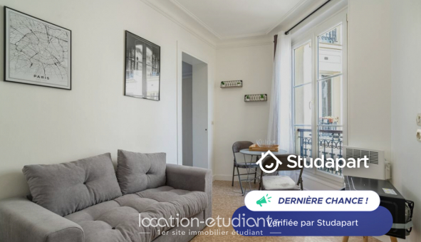 Logement tudiant T2 à Paris 11me arrondissement (75011)