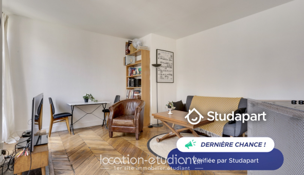 Logement tudiant Location T2 Meublé Paris 11me arrondissement (75011)