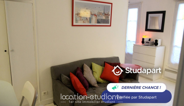 Logement tudiant Location T2 Meublé Paris 11me arrondissement (75011)