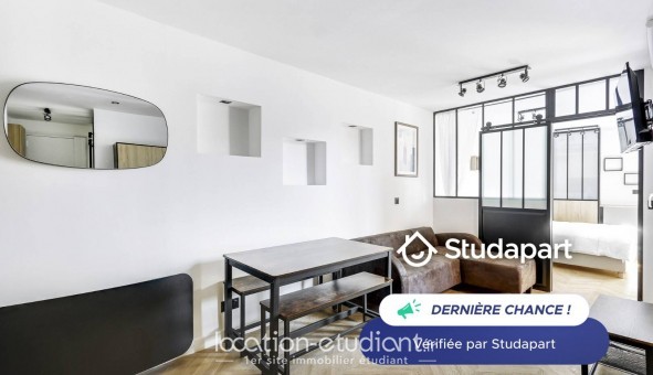 Logement tudiant Location T2 Meublé Paris 12me arrondissement (75012)