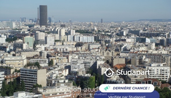 Logement tudiant T2 à Paris 13me arrondissement (75013)