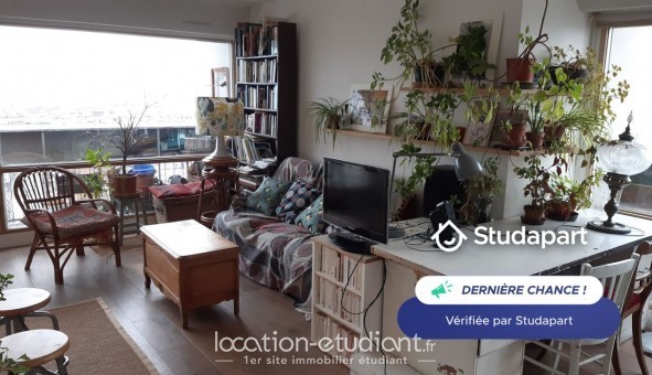 Logement tudiant T2 à Paris 13me arrondissement (75013)