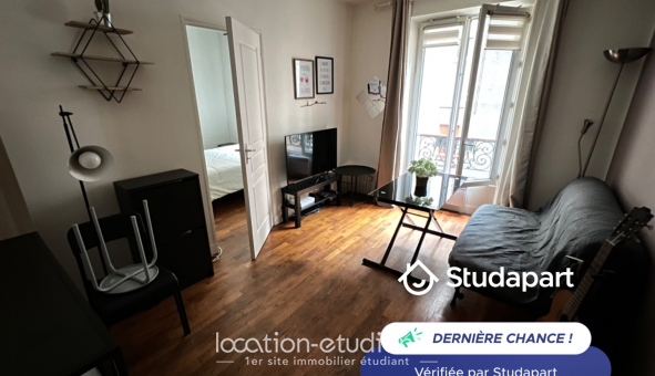 Logement tudiant T2 à Paris 13me arrondissement (75013)