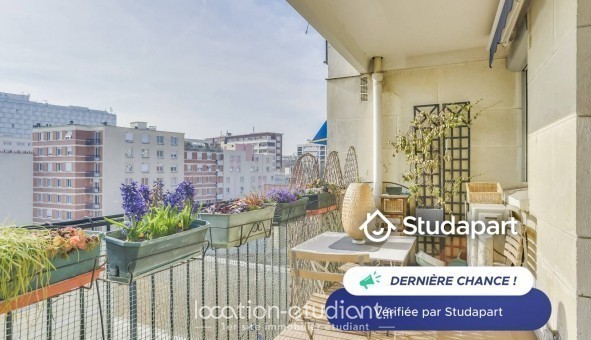 Logement tudiant T2 à Paris 13me arrondissement (75013)