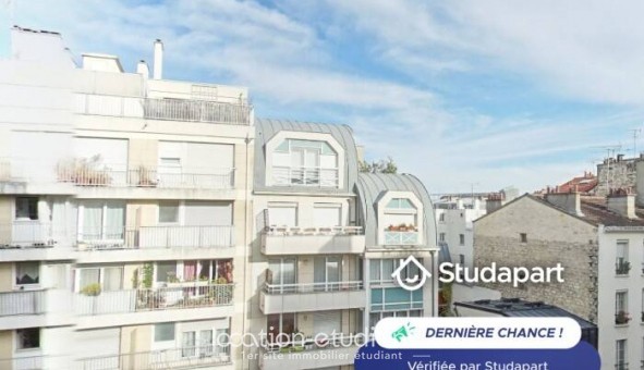 Logement tudiant T2 à Paris 14me arrondissement (75014)