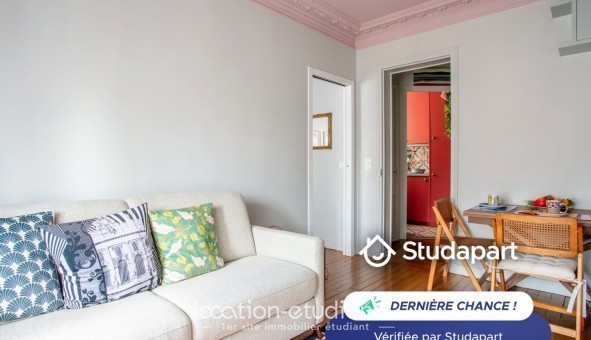 Logement tudiant T2 à Paris 14me arrondissement (75014)