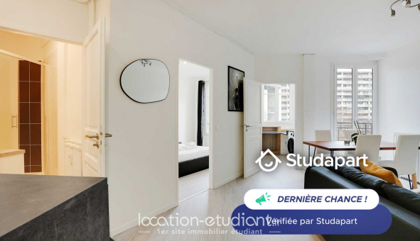 Logement tudiant T2 à Paris 14me arrondissement (75014)