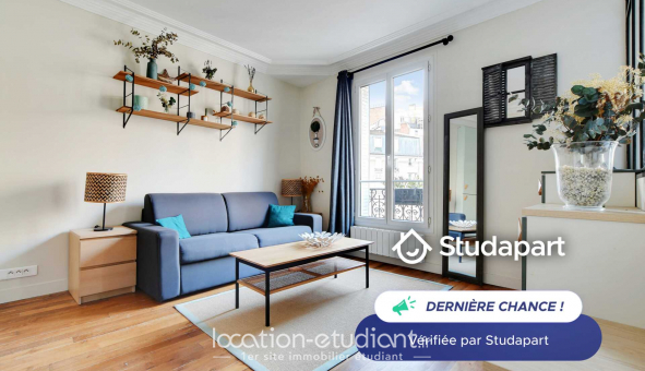 Logement tudiant T2 à Paris 15me arrondissement (75015)