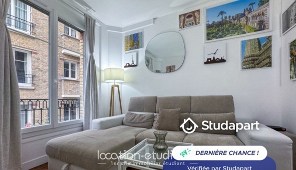 Logement tudiant T2 à Paris 15me arrondissement (75015)