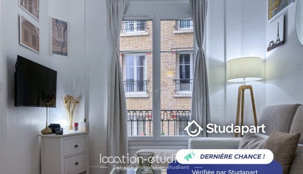 Logement tudiant T2 à Paris 15me arrondissement (75015)