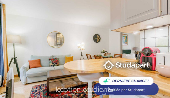 Logement tudiant T2 à Paris 15me arrondissement (75015)