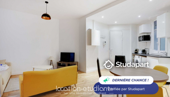 Logement tudiant T2 à Paris 15me arrondissement (75015)