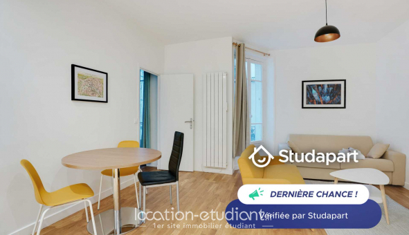 Logement tudiant T2 à Paris 15me arrondissement (75015)