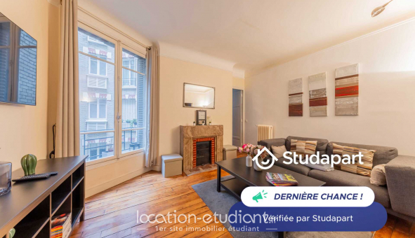 Logement tudiant T2 à Paris 15me arrondissement (75015)