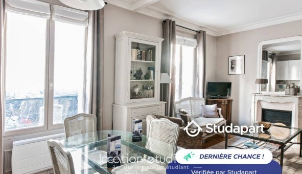 Logement tudiant T2 à Paris 15me arrondissement (75015)