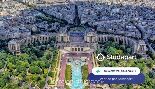 Logement tudiant T2 à Paris 16me arrondissement (75016)