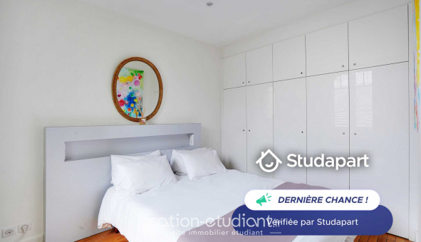 Logement tudiant T2 à Paris 16me arrondissement (75016)