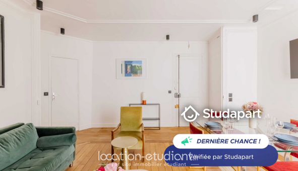 Logement tudiant T2 à Paris 16me arrondissement (75016)