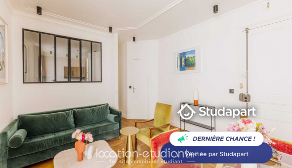 Logement tudiant T2 à Paris 16me arrondissement (75016)