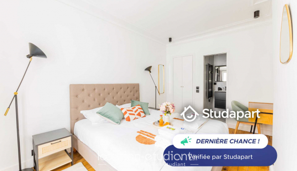 Logement tudiant T2 à Paris 16me arrondissement (75016)