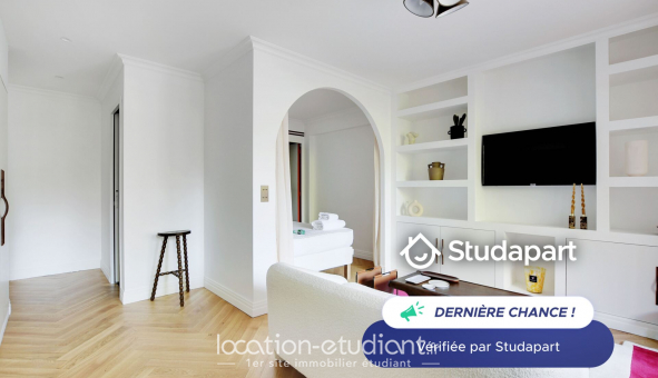 Logement tudiant T2 à Paris 16me arrondissement (75016)