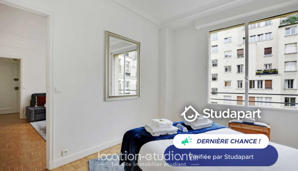 Logement tudiant T2 à Paris 16me arrondissement (75016)