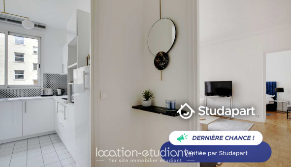 Logement tudiant T2 à Paris 16me arrondissement (75016)