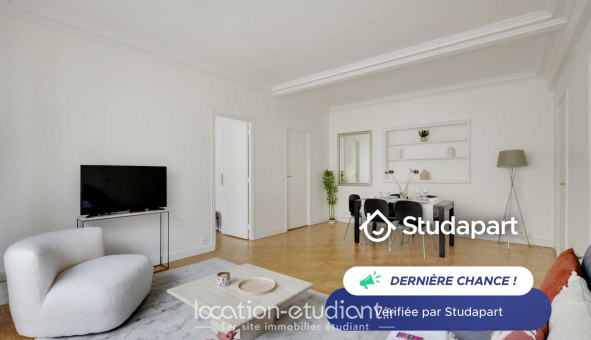 Logement tudiant T2 à Paris 16me arrondissement (75016)