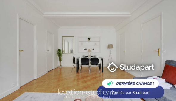 Logement tudiant T2 à Paris 16me arrondissement (75016)