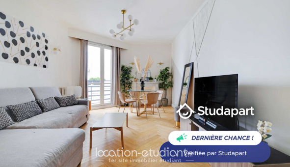 Logement tudiant T2 à Paris 16me arrondissement (75016)