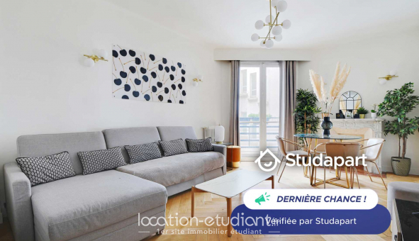 Logement tudiant T2 à Paris 16me arrondissement (75016)