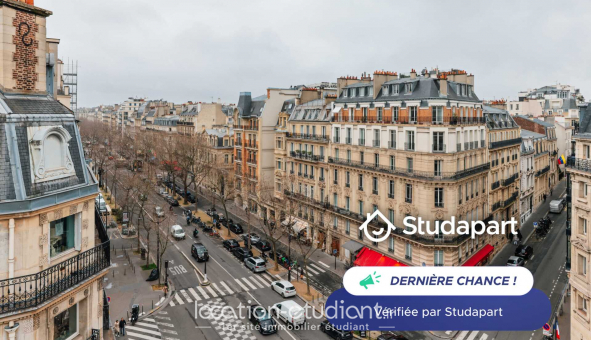 Logement tudiant T2 à Paris 16me arrondissement (75016)