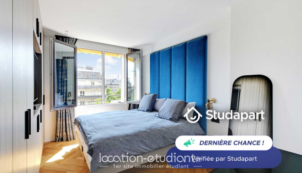 Logement tudiant T2 à Paris 16me arrondissement (75016)