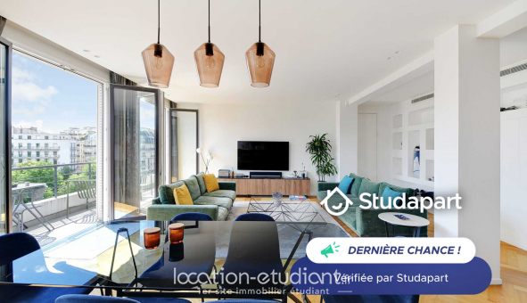 Logement tudiant T2 à Paris 16me arrondissement (75016)