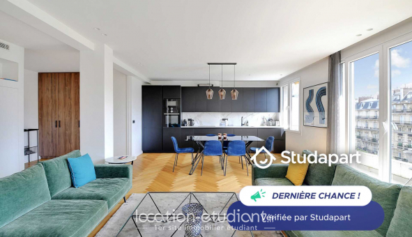 Logement tudiant T2 à Paris 16me arrondissement (75016)