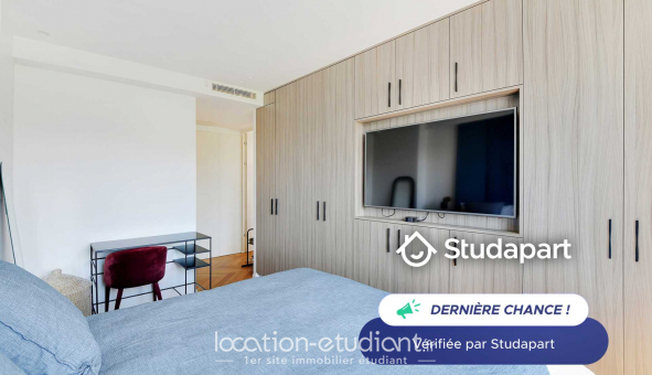 Logement tudiant T2 à Paris 16me arrondissement (75016)