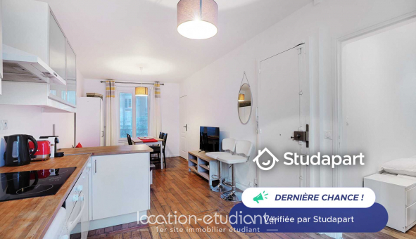 Logement tudiant T2 à Paris 16me arrondissement (75016)