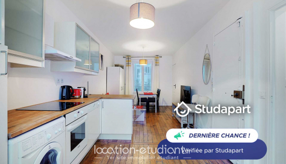 Logement tudiant T2 à Paris 16me arrondissement (75016)