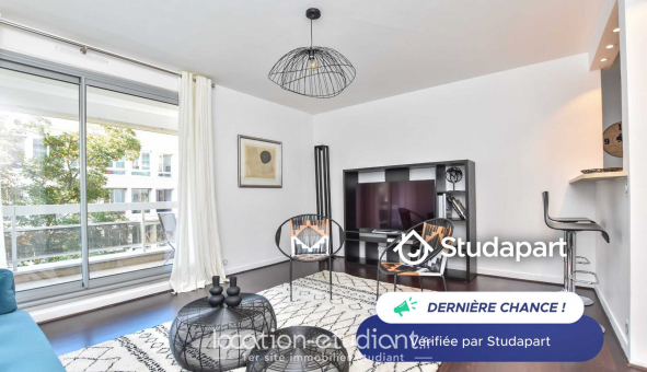 Logement tudiant T2 à Paris 16me arrondissement (75016)