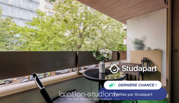 Logement tudiant T2 à Paris 16me arrondissement (75016)