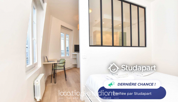 Logement tudiant T2 à Paris 16me arrondissement (75016)