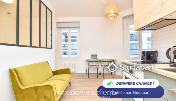 Logement tudiant T2 à Paris 16me arrondissement (75016)