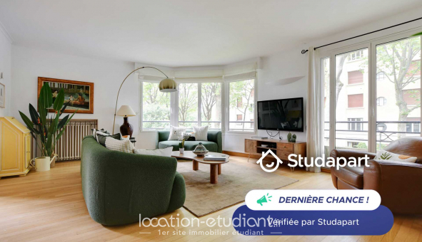 Logement tudiant T2 à Paris 16me arrondissement (75016)