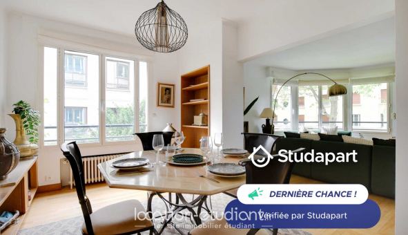 Logement tudiant T2 à Paris 16me arrondissement (75016)