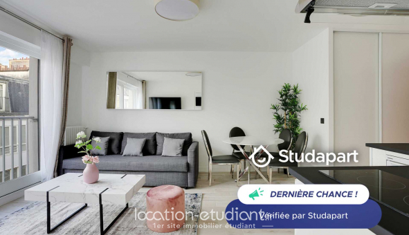 Logement tudiant T2 à Paris 16me arrondissement (75016)