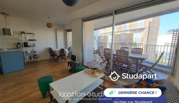 Logement tudiant Location T2 Meublé Paris 16me arrondissement (75016)