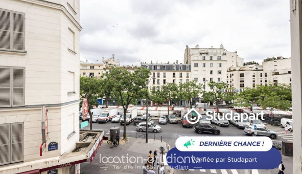 Logement tudiant T2 à Paris 16me arrondissement (75016)